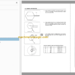 Hitachi HX120B HX140B Crawler Mounted Aerial Platform Technical and Workshop Manual