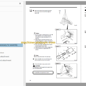 Hitachi EX2500-6 Hydraulic Excavator Technical and Assembly Procedure and Workshop Manual