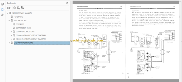 Hitachi EX1000 Service Manual