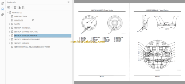 Hitachi ZX8-2 ZX10U-2 Hydraulic Excavator Technical and Workshop Manual