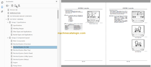 Hitachi ZX400R-3 ZX400LCH-3 Hydraulic Excavator Technical and Workshop Manual