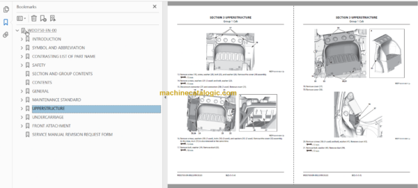 ZX350LC-7 ZX350LCN-7 Technical and Workshop Manual