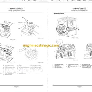 Hitachi ZW310-5B ZW330-5B Wheel Loader Technical and Workshop Manual