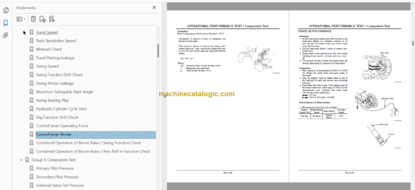 Hitachi ZX400R-3 ZX400LCH-3 Hydraulic Excavator Technical and Workshop Manual