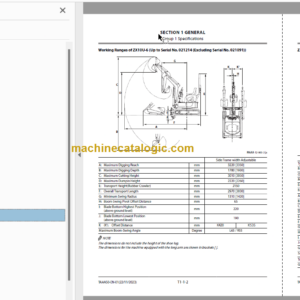 Hitachi ZX10U-6 Hydraulic Excavator Technical and Workshop Manual