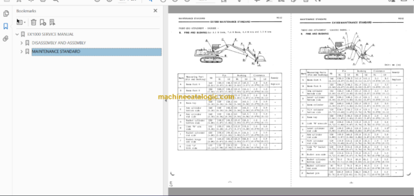 Hitachi EX1000 Service Manual