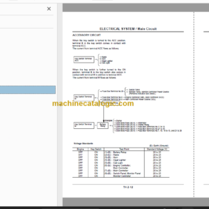 Hitachi CX650 CX700 Crawler Crane Technical and Workshop Manual