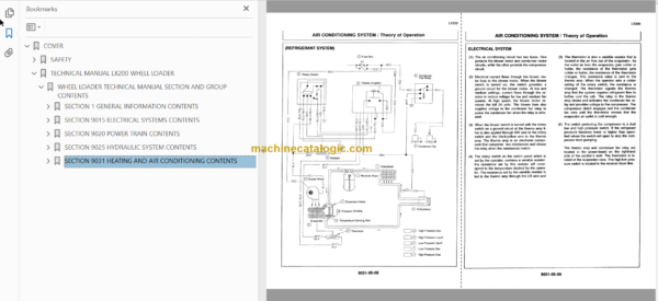 Hitachi LX200 Wheel Loader Service Manual