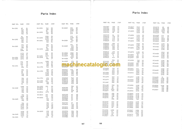 Hitachi PD80 Pile Driver Parts Catalog