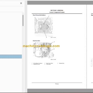 Hitachi ZX470LC-5G Hydraulic Excavator Technical and Workshop Manual