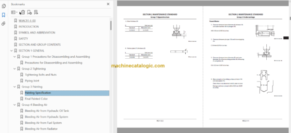 Hitachi ZX470LC-5G Hydraulic Excavator Technical and Workshop Manual