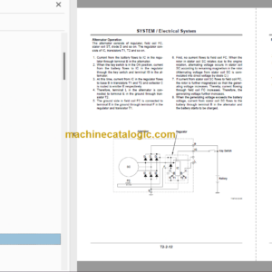 Hitachi ZX17U-2 Hydraulic Excavator Technical and Workshop Manual