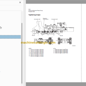 Hitachi ZW370 Wheel Loader Technical and Workshop Manual