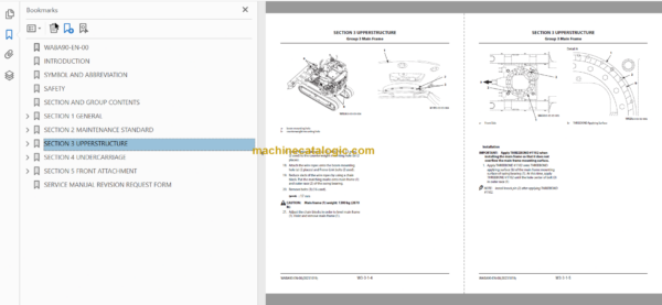 Hitachi ZX17U-5A Hydraulic Excavator Technical and Workshop Manual