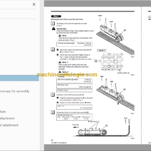 Hitachi EX2600E-6 Hydraulic Excavator Technical and Assembly Procedure and Workshop Manual