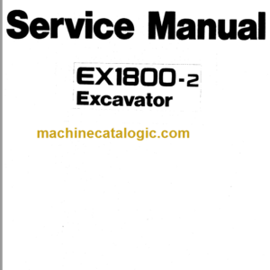 Hitachi EX1800-2 Service Manual