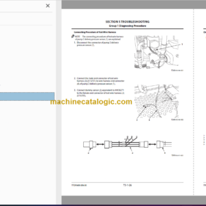 Hitachi ZH200-5A Hybrid Excavator Technical and Workshop Manual