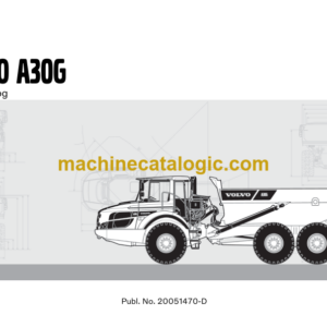 Volvo A30G Parts Catalog