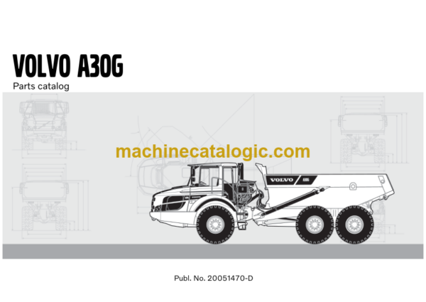 Volvo A30G Parts Catalog