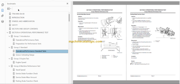 Hitachi ZW370-5A Wheel Loader Technical and Workshop Manual