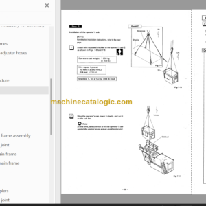 Hitachi EX3500-3 Technical and Assembly Procedure and Workshop Manual