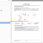 Hitachi ZX17U-5N Hydraulic Excavator Technical and Workshop Manual
