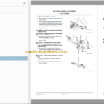 Hitachi ZH200-5A Hybrid Excavator Technical and Workshop Manual