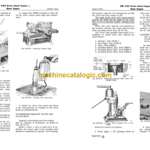 General Motors 2-53 Series Diesel Engine for John Deere Tractors Service Manual