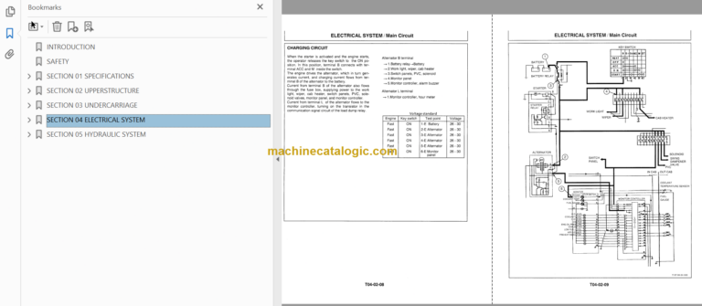 EX120-3 Technical and Workshop Manual