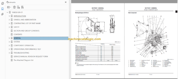 Hitachi ZX17U-6 ZX19U-6 Hydraulic Excavator Technical and Workshop Manual