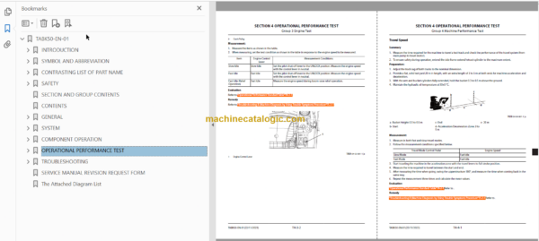 Hitachi ZX17U-6 ZX19U-6 Hydraulic Excavator Technical and Workshop Manual