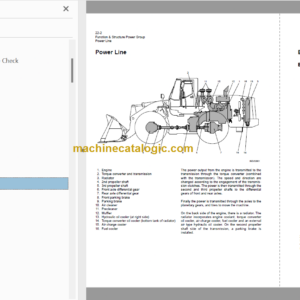 Hitachi ZW370-G Wheel Loader Technical and Workshop Manual