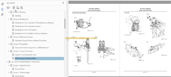 Hitachi ZX19-5A Hydraulic Excavator Technical and Workshop Manual