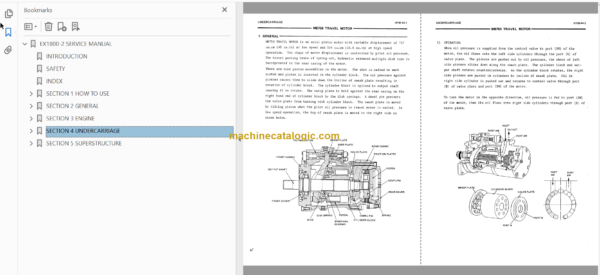 Hitachi EX1800-2 Service Manual