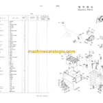 Hitachi PD60 PILE DRIVER BASIC MACHINE Parts Catalog