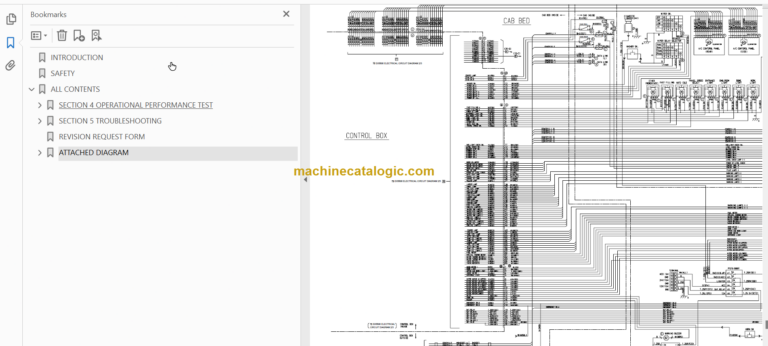 Hitachi EX5500 Technical and Assembly Procedure and Workshop Manual