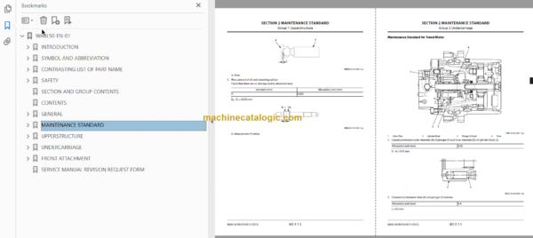 Hitachi ZX19-6 Hydraulic Excavator Technical and Workshop Manual