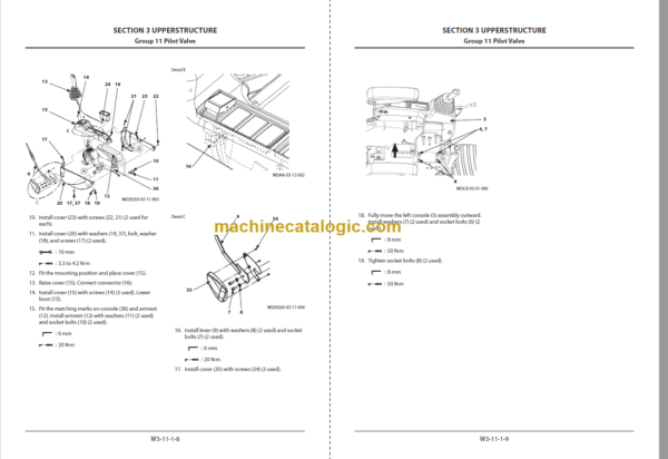 Hitachi ZX690LC-6 Hydraulic Excavator Technical and Workshop Manual