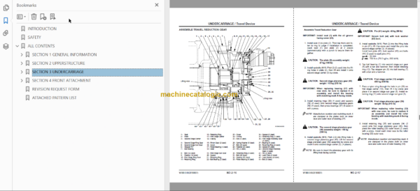 Hitachi EX5500-5 Technical and Assembly Procedure and Workshop Manual