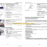 Kubota KX080-4(V3307-CR-TE4-BH) Common Rail System Diagnosis Manual