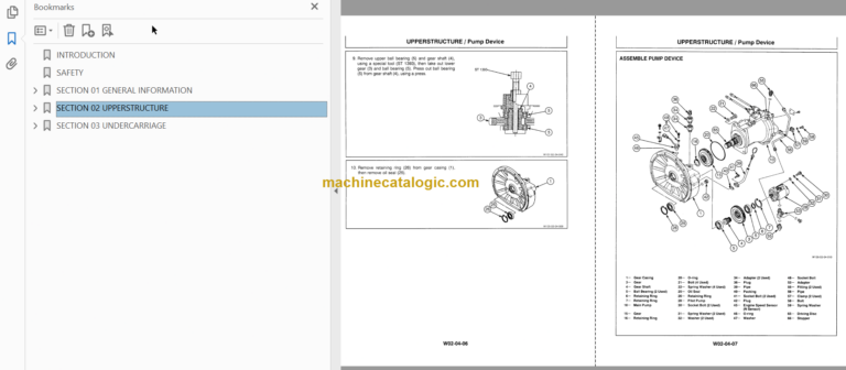 EX120-3 Technical and Workshop Manual