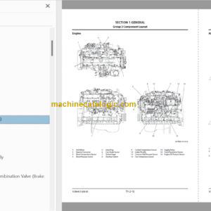 Hitachi ZW550-6 Wheel Loader Technical and Workshop Manual