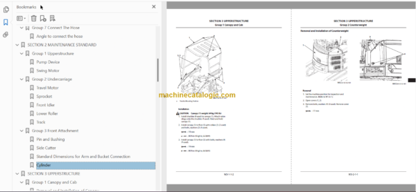 Hitachi ZX20U-5B Hydraulic Excavator Technical and Workshop Manual