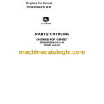 John Deere Engines for Genset 3029 4039 4.5L 6.8L Parts Catalog
