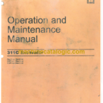 Cat 311C Excavator Operation and Maintenance Manual