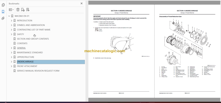 Hitachi ZX26U-5N Hydraulic Excavator Technical and Workshop Manual