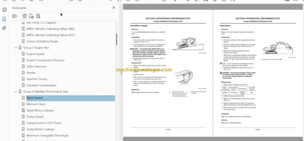 Hitachi ZX870LC-5G Hydraulic Excavator Technical and Workshop Manual