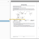 Hitachi ZX26U-6 Hydraulic Excavator Technical and Workshop Manual