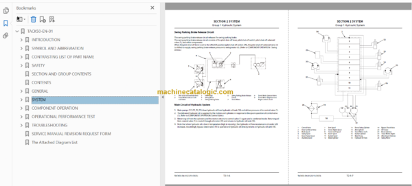 Hitachi ZX26U-6 Hydraulic Excavator Technical and Workshop Manual