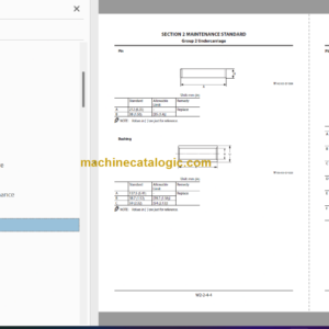 Hitachi ZX200C-5A Wheel Loader Technical and Workshop Manual